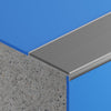 VisioEdge 201 - Rebated Aluminium with Rubber Insert