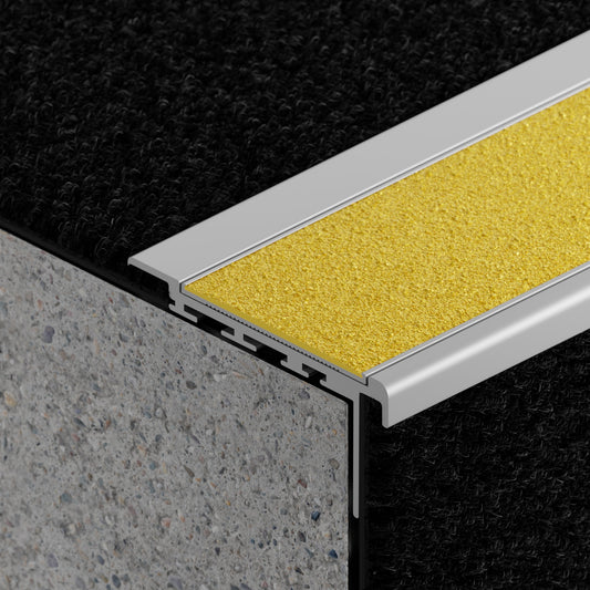 VisioEdge 310 - Standard Carpet Aluminium with Carb Insert