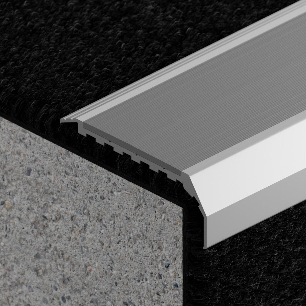 VisioEdge 209 - Broadloom Carpet Aluminium with Rubber Insert