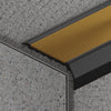 VisioEdge 409 - Broadloom Carpet Aluminium with Aluminium Insert