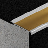 VisioEdge 410 - Standard Carpet Aluminium with Aluminium Insert