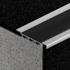 VisioEdge 411 - Thick Carpet Aluminium with Aluminium Insert